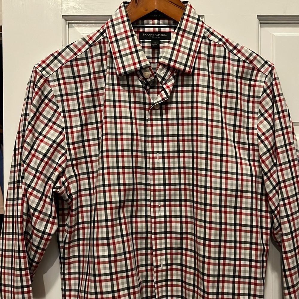 Grant fit non-iron button-down